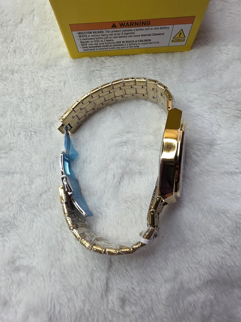 Invicta Gold Tone Men's Watch with Champagne Dial 69962 42 mm